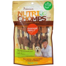 Nutri Chomps Chicken and Duck Kabobs Dog Treat