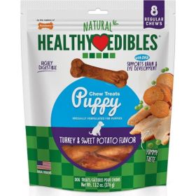 Nylabone Healthy Edibles DHA Omega 3 Puppy  Turkey & Sweet Potato Flavor