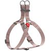 Re Cotton Dog Harness Eco Friendly for Small Dogs Medium Large Dogs Reflective Harness with Adjustable Size for Male Female Dogs Brown Color Large Siz