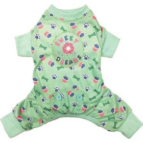 Fashion Pet Sweet Dreams Dog Pajamas Mint (Option: X Small)