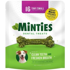 Sergeants Minties Dental Treats for Dogs Tiny Small (Option: 16 count)