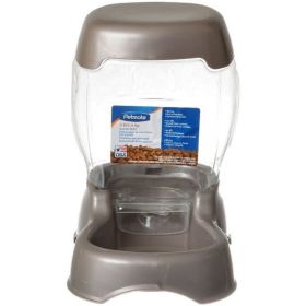 Petmate Cafe Pet Feeder Pearl Tan (Option: 3 lbs)