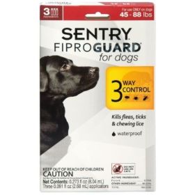 Sentry FiproGuard for Dogs (Option: Dogs 45)