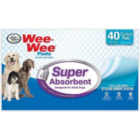 Four Paws Wee Wee Pads Super Absorbent (Option: 40 Pack)