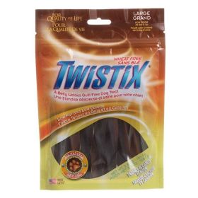 Twistix Wheat Free Dog Treats Peanut Butter & Carob Flavor (Option: Large)