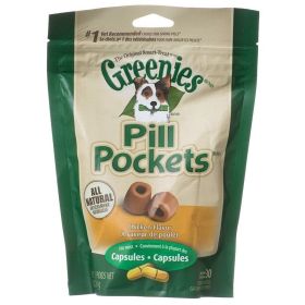 Greenies Pill Pocket Chicken Flavor Dog Treats (Option: Large)