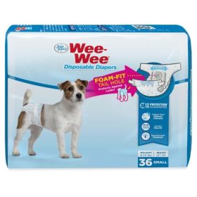 Four Paws Wee Wee Disposable Diapers (Option: Small)