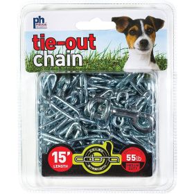 Prevue Pet Products Tie out Chain Medium Duty (Option: 15 Foot)