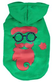 Pet Life LED Lighting Cool Santa Shades Hooded Sweater Pet Costume (size: Small - (FBP9GNSM))