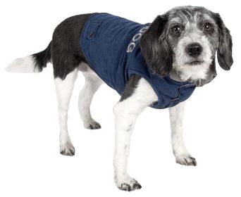 Touchdog Waggin Swag Reversible Insulated Pet Coat (size: Small - (JKTD9BLSM))