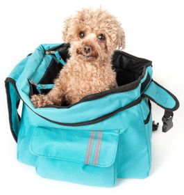 Fashion Back-Supportive Over-The-Shoulder Fashion Pet Carrier (SKU: B17BLMD)